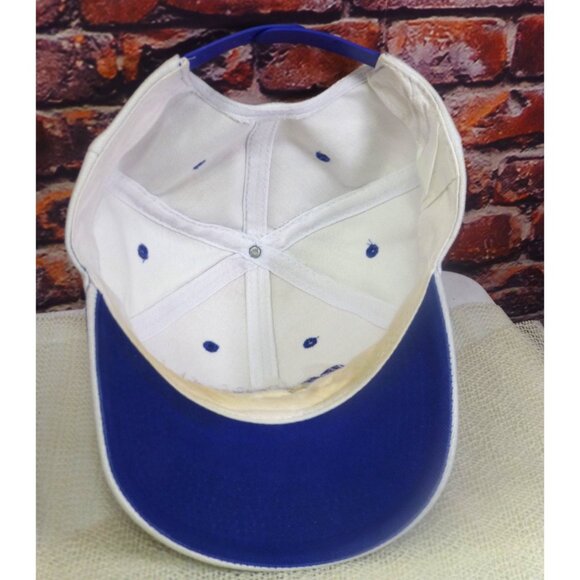 Kentucky Speedway White & Blue Adjustable Baseball Cap With Embroidered Logo - Picture 5 of 6